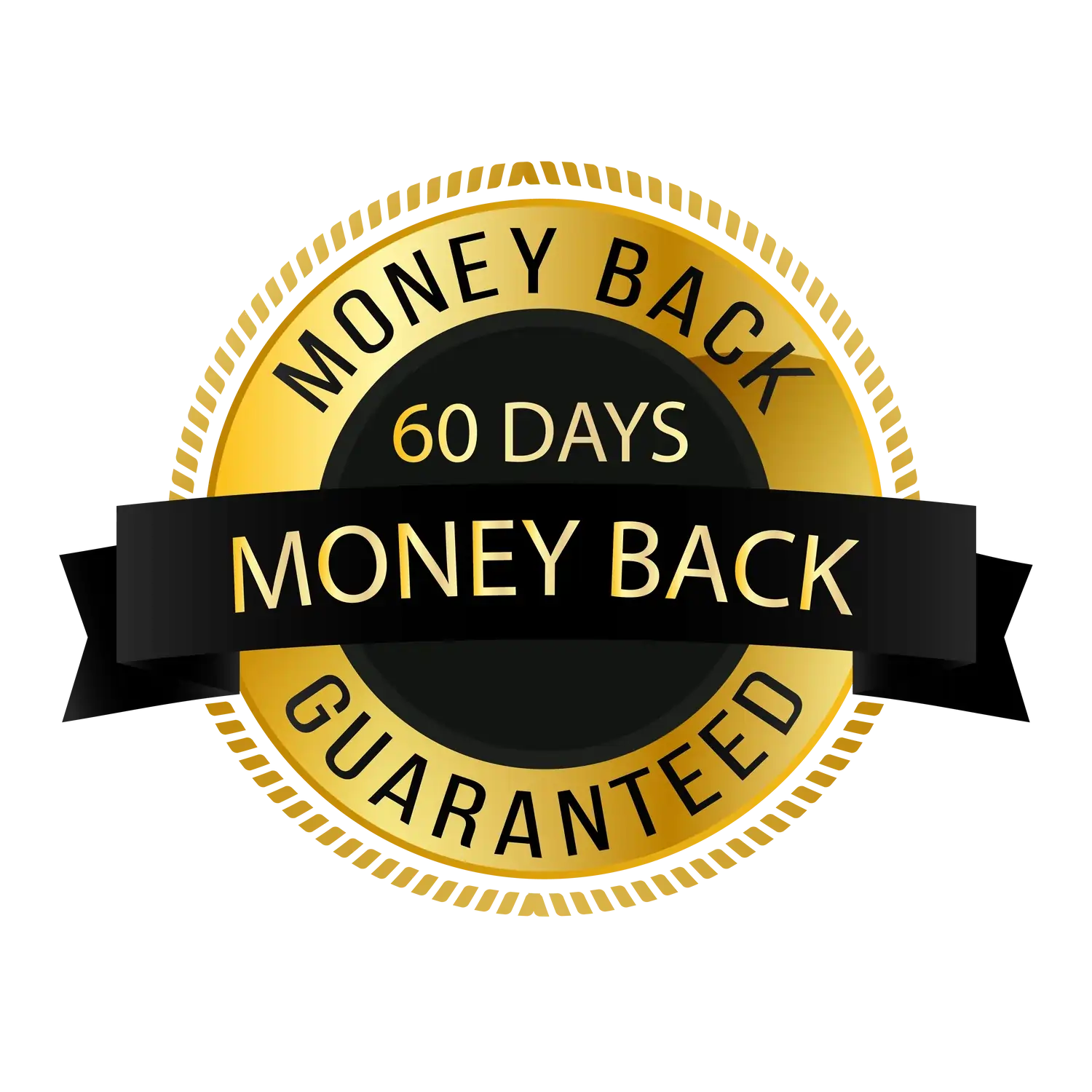 BrainVex™ 60-Day Money Back Guarantee Seal
